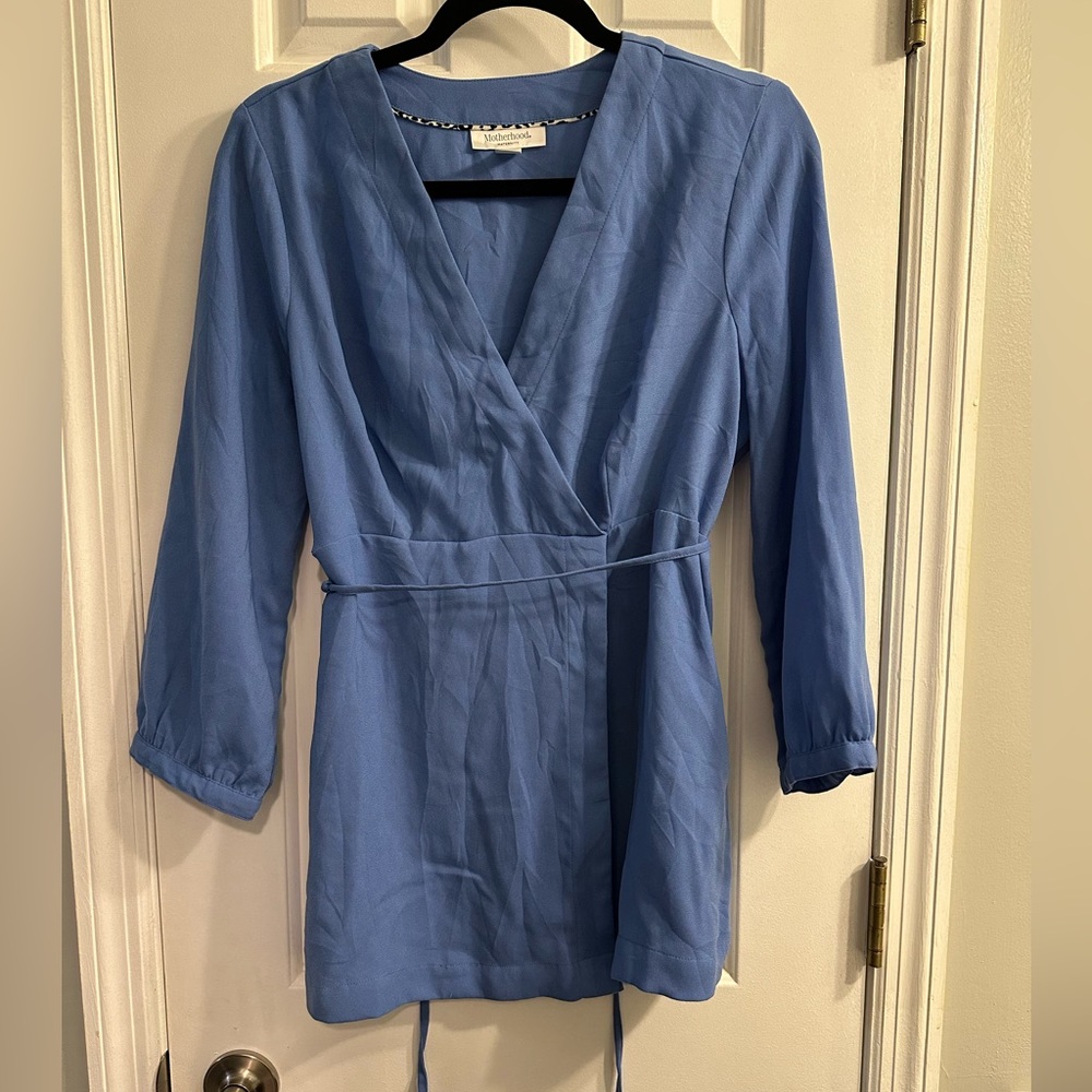 Motherhood Maternity Pale Blue Medium Top